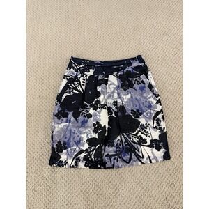 ANN TAYLOR women linen skirt size 2